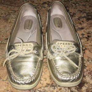 Sperry Top-Sider Angelfish Gold Shoes
